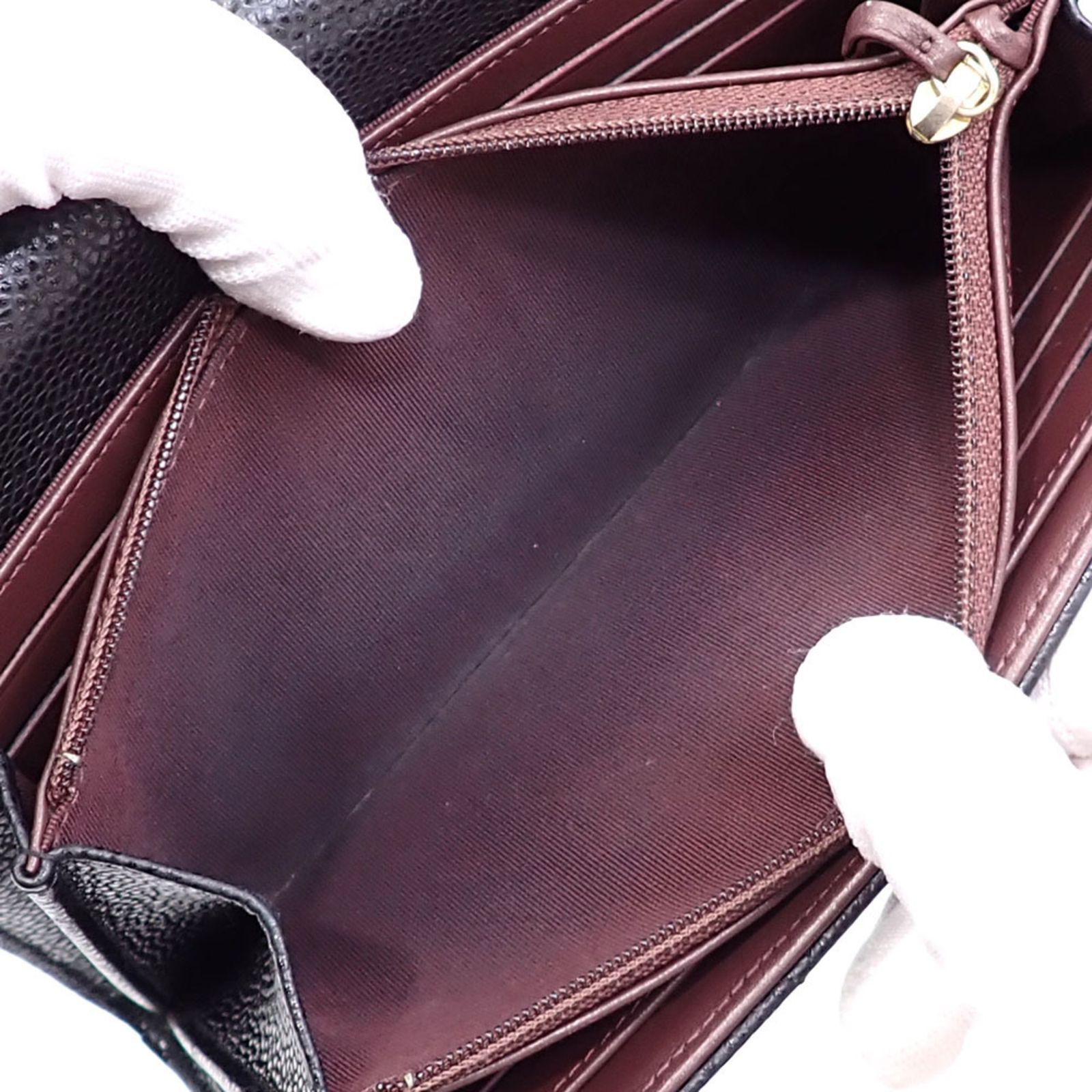 シャネル(Chanel) シャネル 二つ折り 長財布 マトラッセ レディース