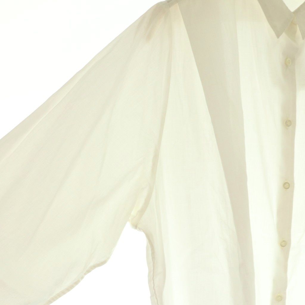 【美品】ドゥーズィエムクラス オーバーサイズワイドシャツ 白ホワイト ドゥーズィエムクラス novaワイドシャツ