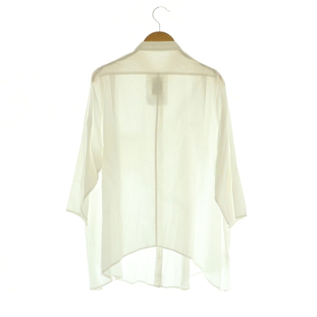 【美品】ドゥーズィエムクラス オーバーサイズワイドシャツ 白ホワイト ドゥーズィエムクラス novaワイドシャツ