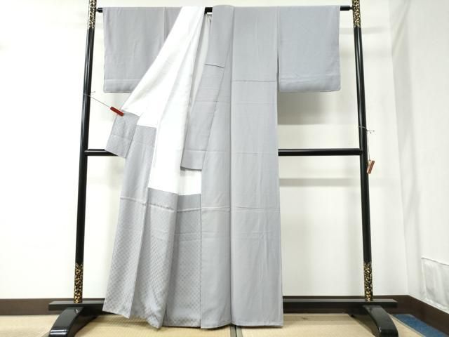 平和屋着物○上質な色無地 紫水晶色 正絹 逸品 未使用 CAAZ3131yc