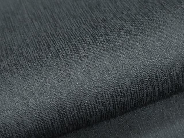 平和屋着物○男性 小紋 絞り 縞 黒地 CAAY9502th - メルカリ