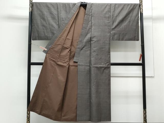 平和屋着物○男性 本場大島紬 アンサンブル 100亀甲 総詰め 正絹 逸品  