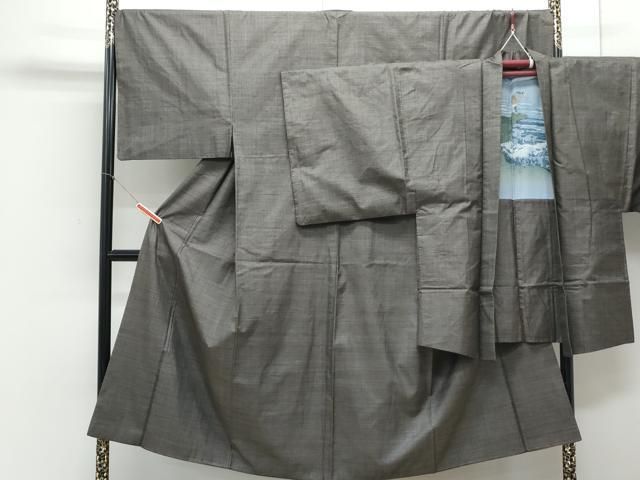 平和屋着物○男性 本場大島紬 アンサンブル 100亀甲 総詰め 正絹 逸品  