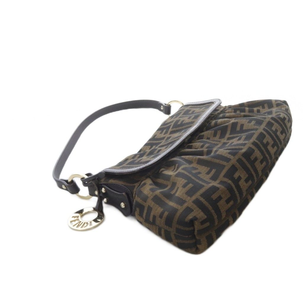 フェンディ FENDI シェフバッグ ズッカ柄 ハンドバッグ ワンハンドル