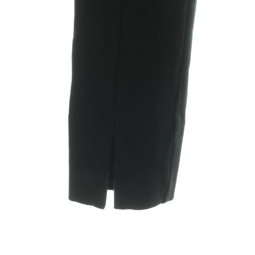 ヨリ yori ぬくぬくフロントスリットレギパン パンツ イージー 裏起毛