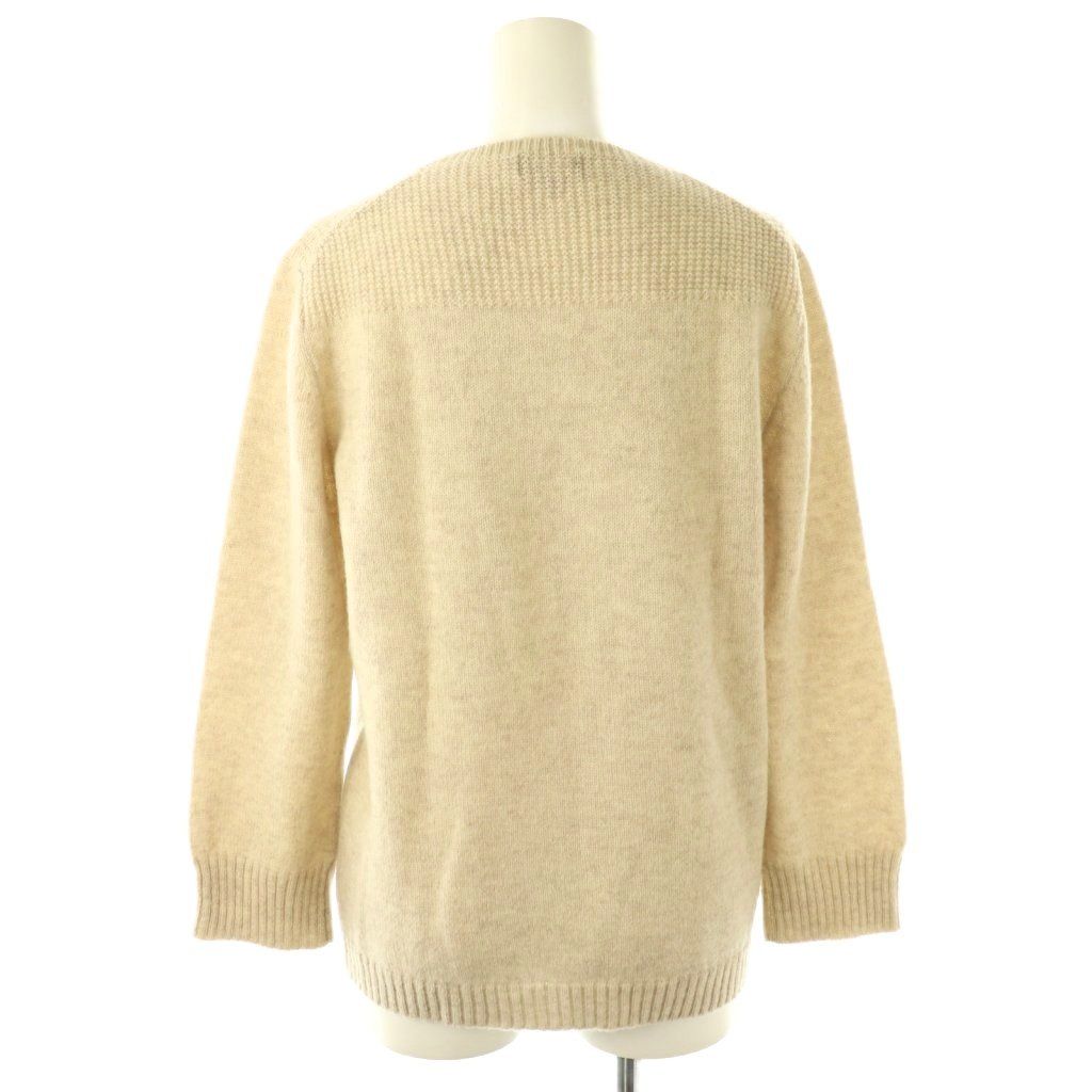 MARGARET HOWELL アイボリー 長袖ニットセーター II MARGARET HOWELL アイボリー 長袖ニットセーター II MHL, マーガレット