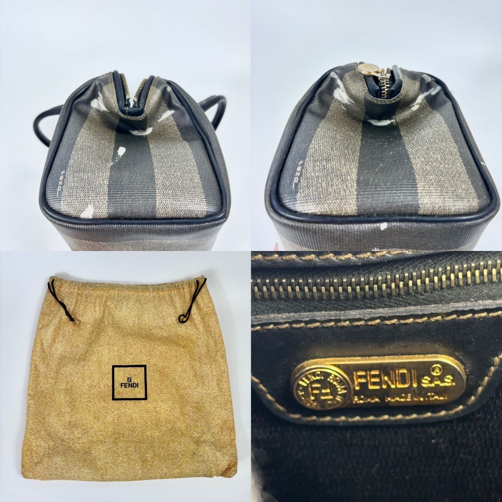 FENDI フェンディ ミニ ボストンバッグ ハンドバッグ ショルダーバッグ