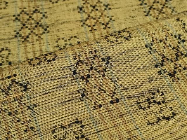 平和屋着物○上質な紬 吉野間道 西武百貨店扱い 正絹 逸品 DAAY5008ud