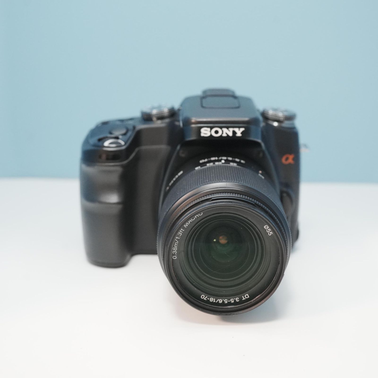 Sony α100❤️運動会や野球撮影に❤️ダブルレンズセット❤️スマホに写真転送OK Sony α100❤️運動会や野球撮影に❤️ダブルレンズセット❤️スマホに写真