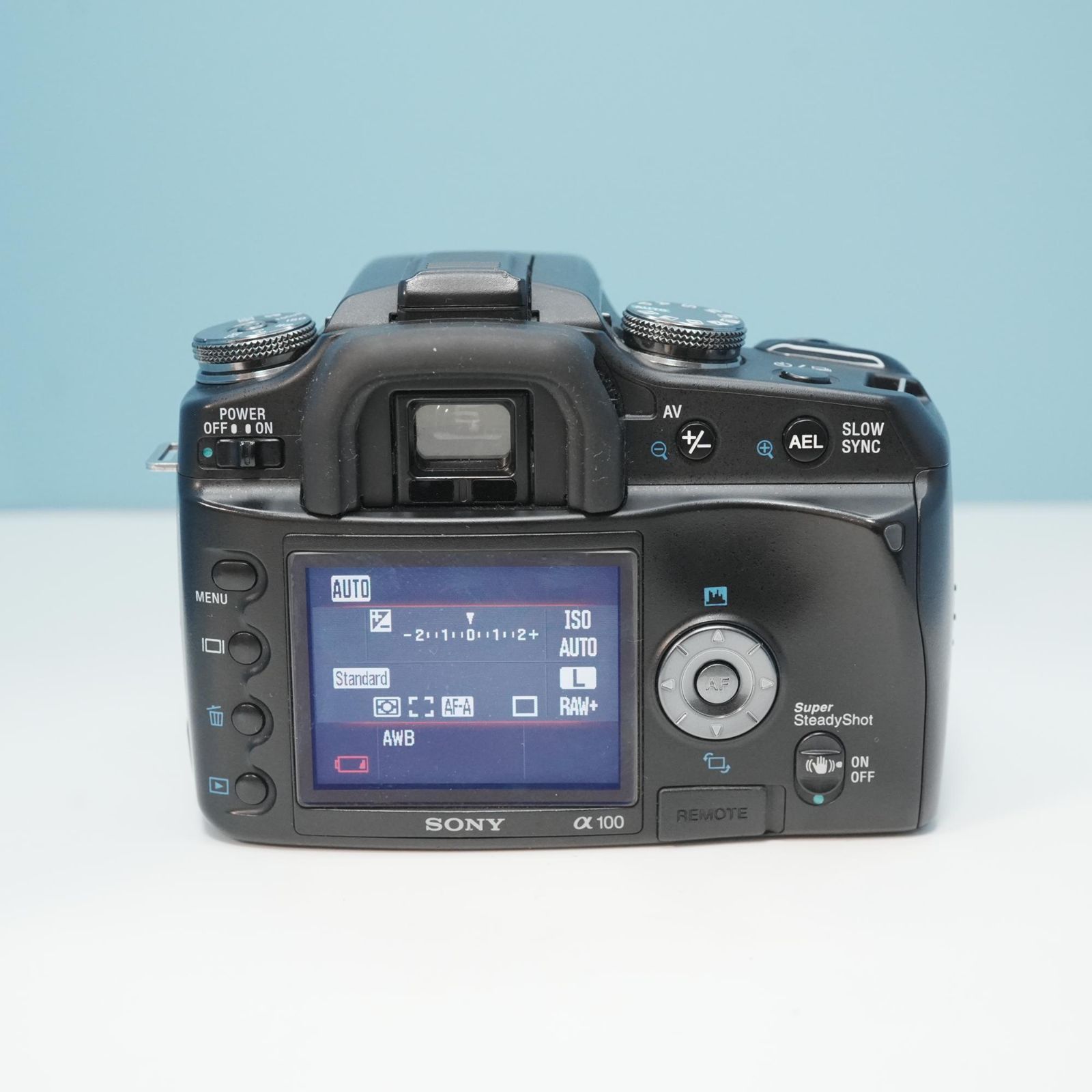 SONY α100 一眼レフ フルセット a4728 SONY α100 一眼レフ スマホ転送OK フルセット 極美品 a5392 - メルカリ