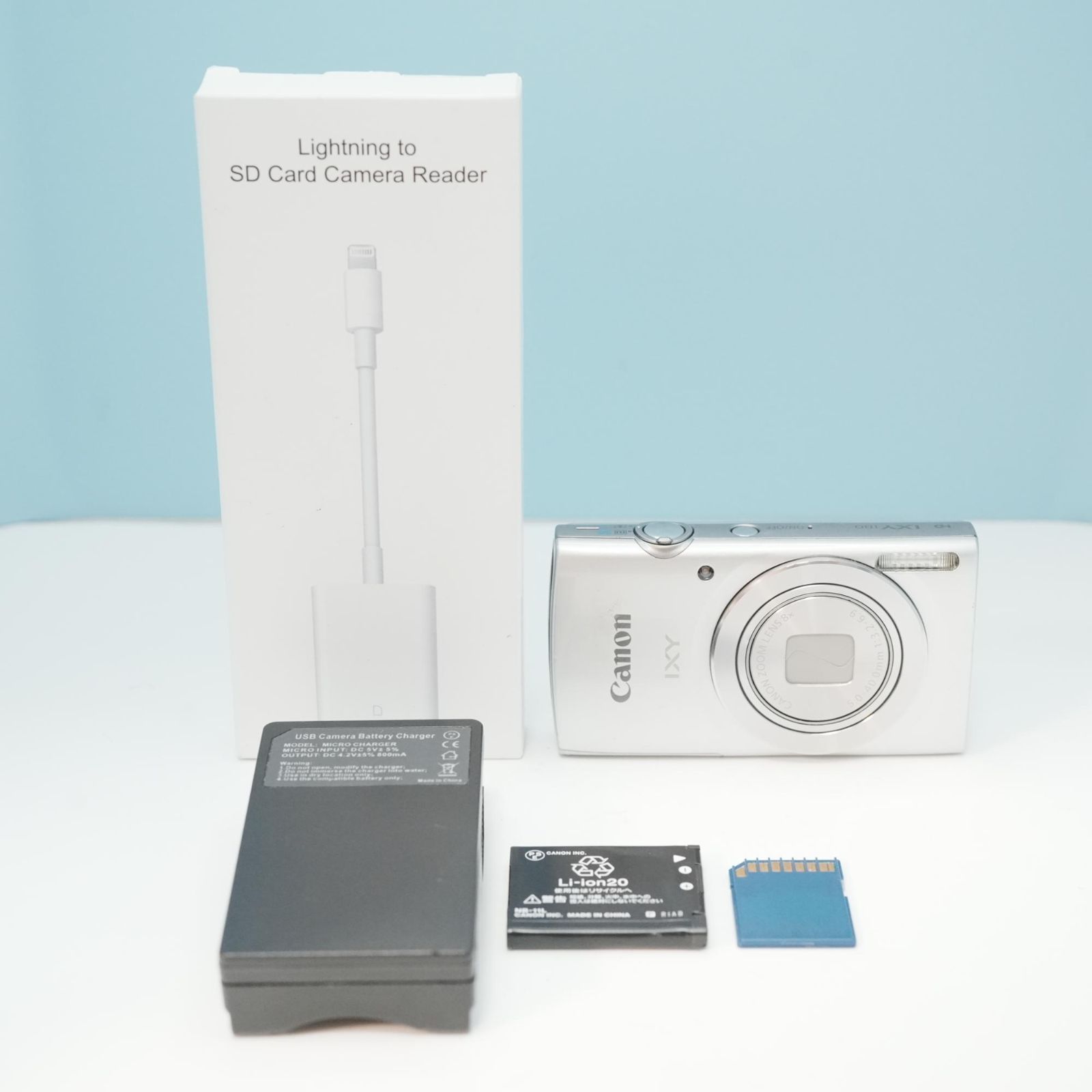 Canon IXY 180 デジカメ スマホ転送OK フルセット 美品 a5398 - メルカリ