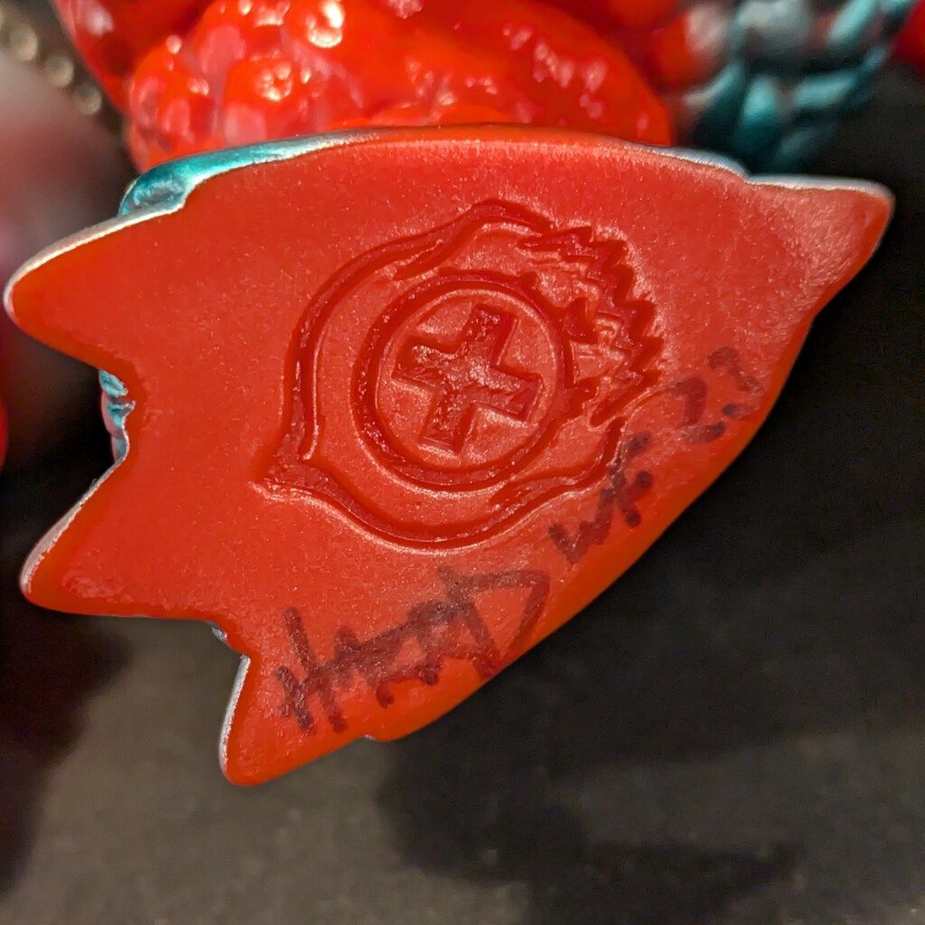 【瀬戸大橋店】 中古 CHOKEHAZRD 赤成型/水色成型/メタグリーン・銀・黒・黄塗装ZKAIJINSet 黄緑成型 フィギュア CHOKEHAZRD 赤成型/水色成型/メタグリーン・銀・黒・黄塗装
