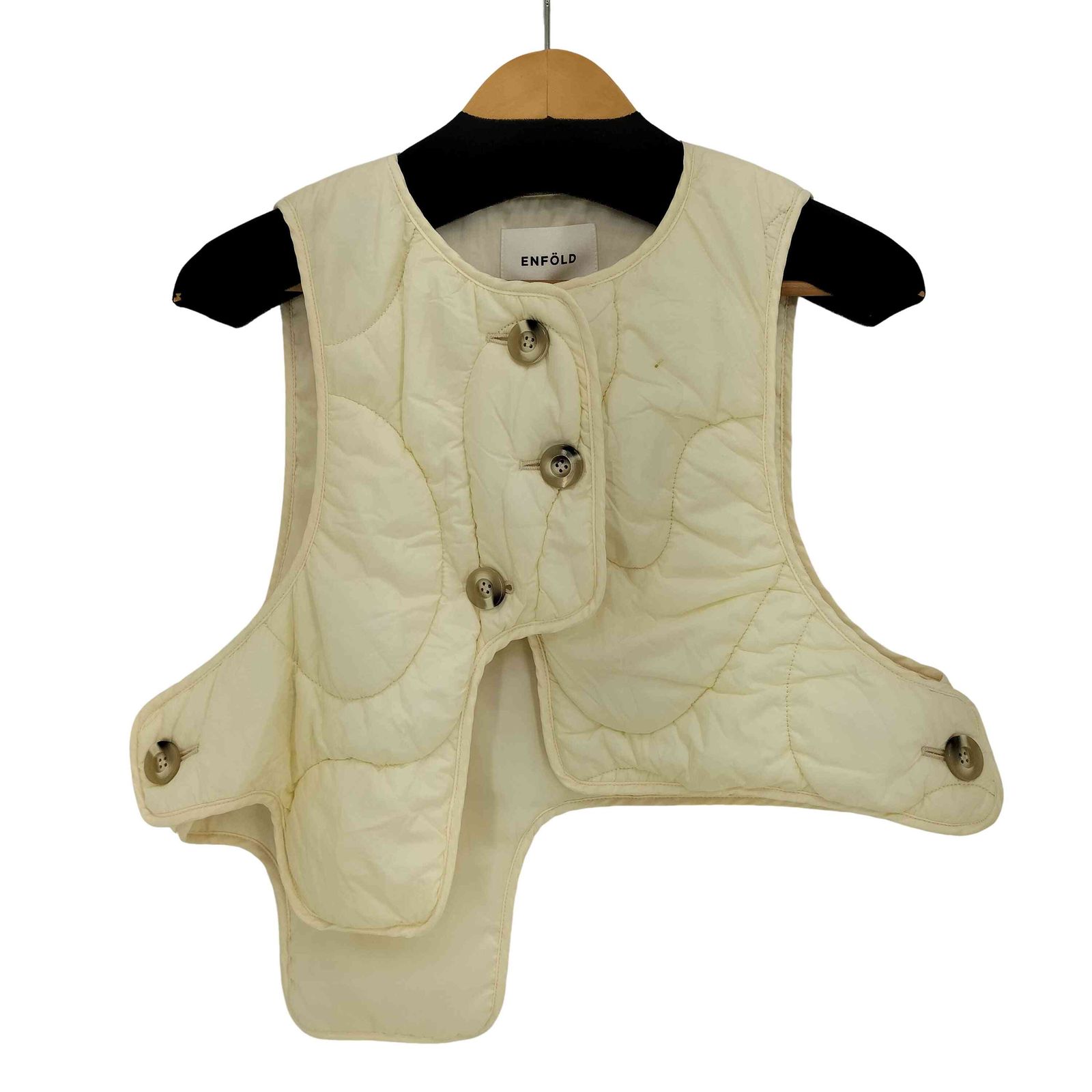 エンフォルド ENFOLD 最高 23aw SKIN VEST ダウンベスト レディース