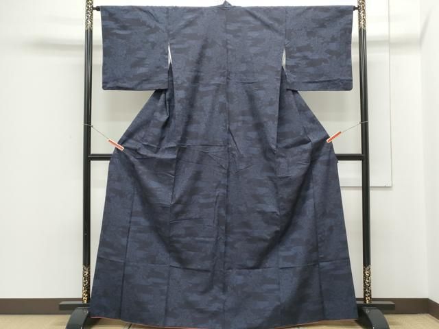 平和屋着物○結城紬 エ霞花文 正絹 逸品 CAAY9499th - メルカリ