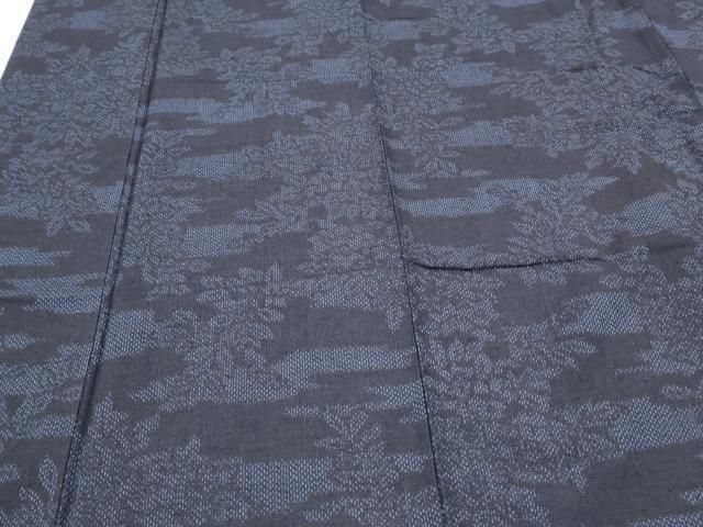 平和屋着物○結城紬 エ霞花文 正絹 逸品 CAAY9499th - メルカリ