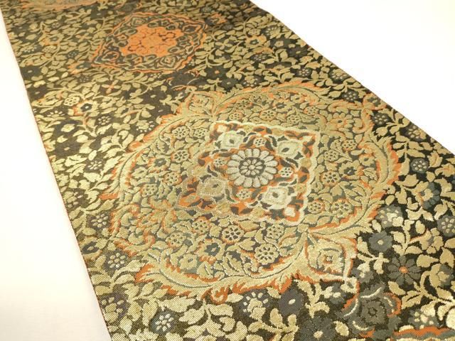 くっちーに様［6154］袋帯 美品 西陣織 服部織物 六通 逸品 正絹