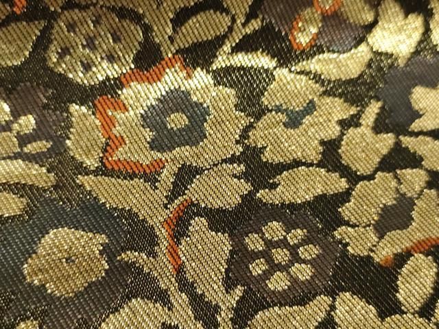 くっちーに様［6154］袋帯 美品 西陣織 服部織物 六通 逸品 正絹