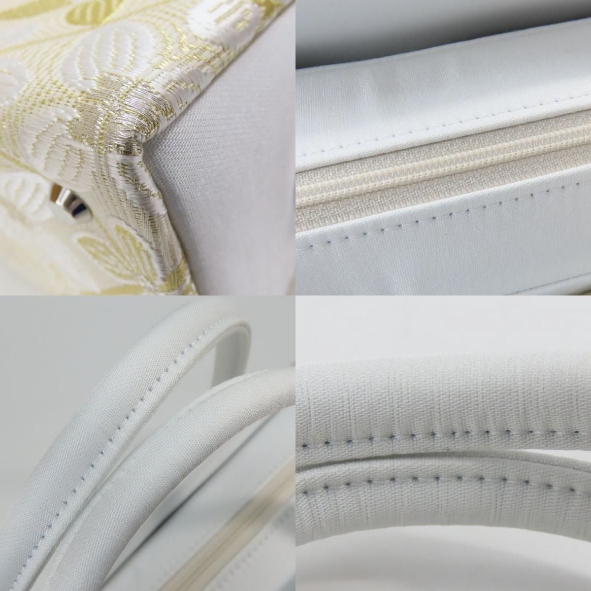 中古】未使用展示品 和装バッグ 利休 正絹(金銀糸除く) ポリエステル