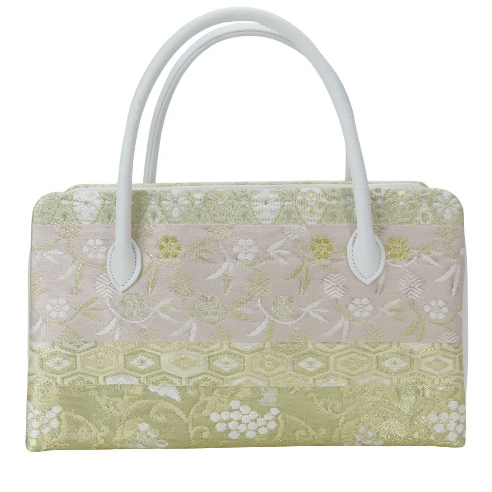 中古】未使用展示品 和装バッグ 利休 正絹(金銀糸除く) ポリエステル