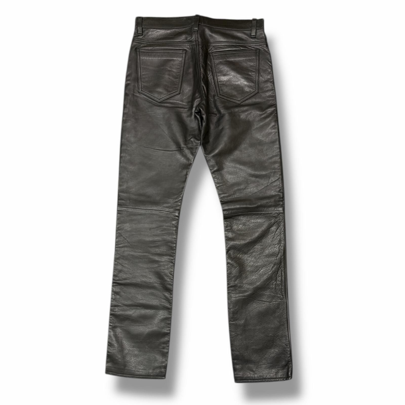 UNITED ARROWS BLUE LABEL LEATHER PANTS ブルーレーベル レザーパンツ