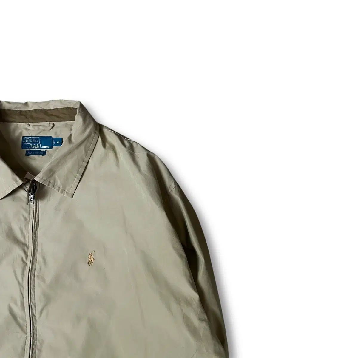 ポロラルフローレン 薄カーキ スイングトップ ジャケット クラシック