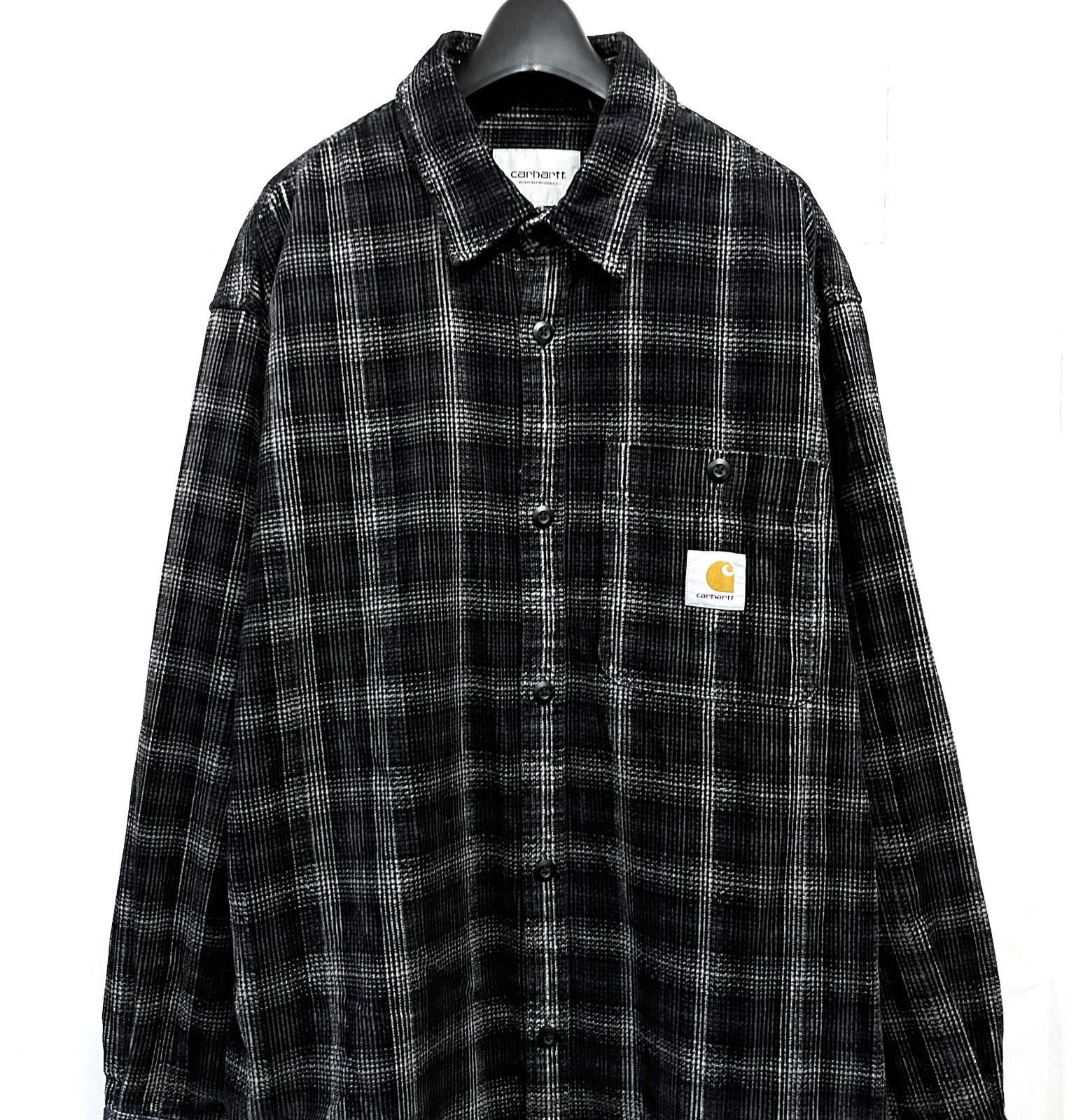 Carhartt WIP フランネル 長袖シャツ ブラック・ホワイトチェック carhartt WIP｜カーハート ダブリューアイピー L/S Flint Shirt 長袖
