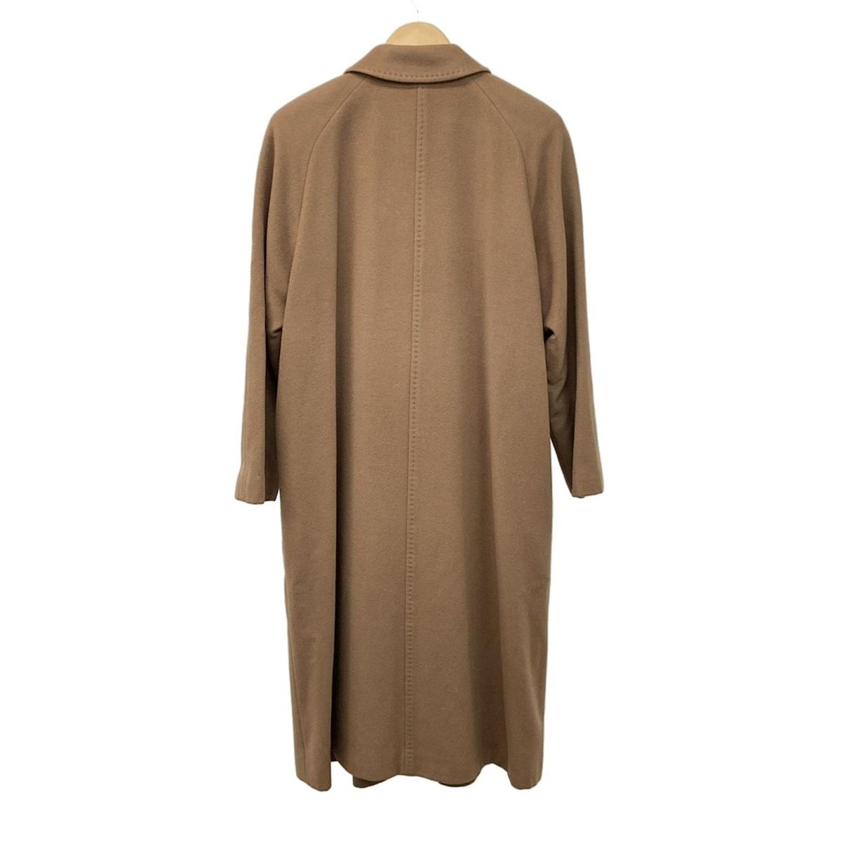 08未使用 カシミアコートブラウンレリアンLeilian　着丈120cm15号 良好 LEILIAN レリアン カシミヤコート サイズ:9 ブラウン レディース