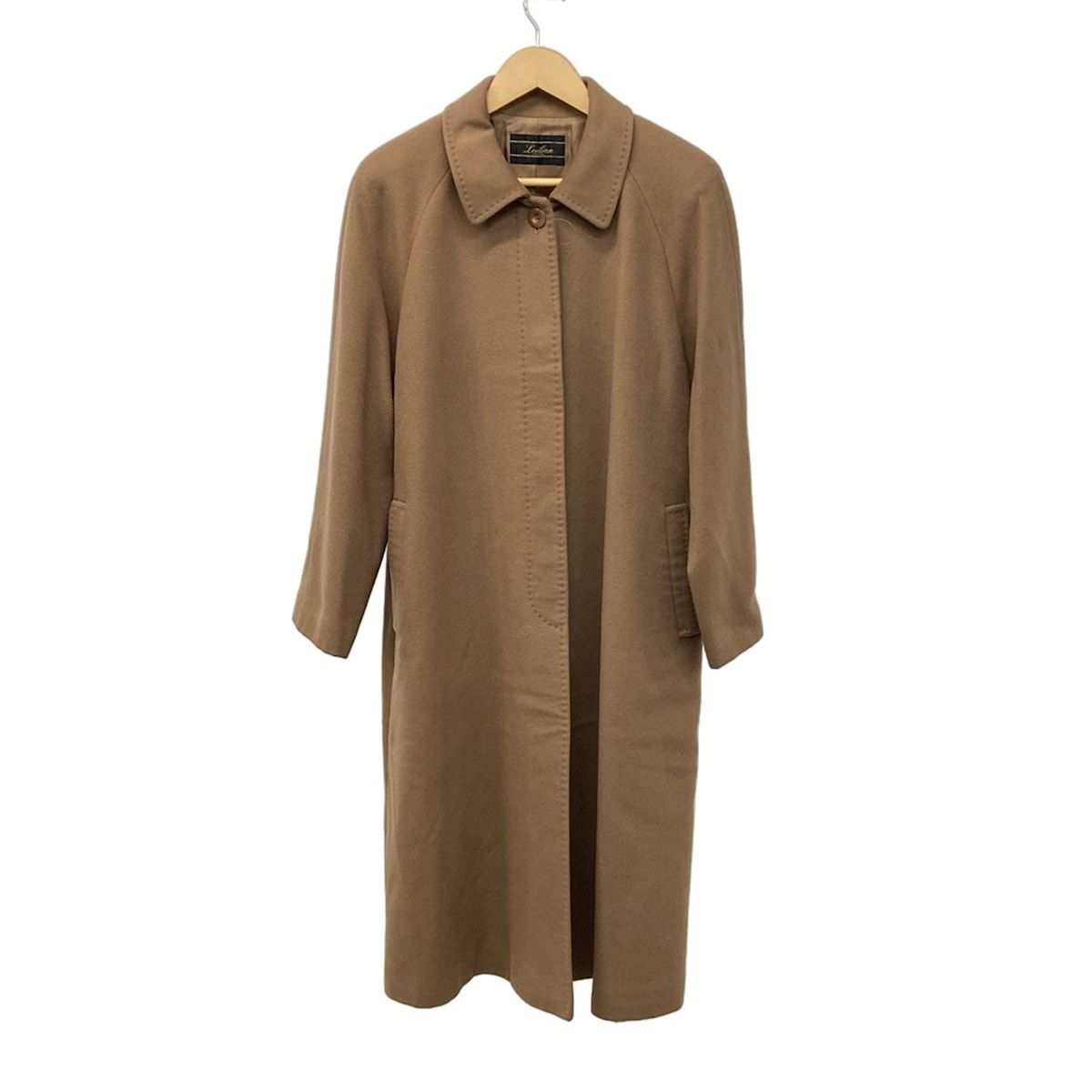 08未使用 カシミアコートブラウンレリアンLeilian　着丈120cm15号 08未使用 カシミアコートブラウンレリアンLeilian着丈120cm15号