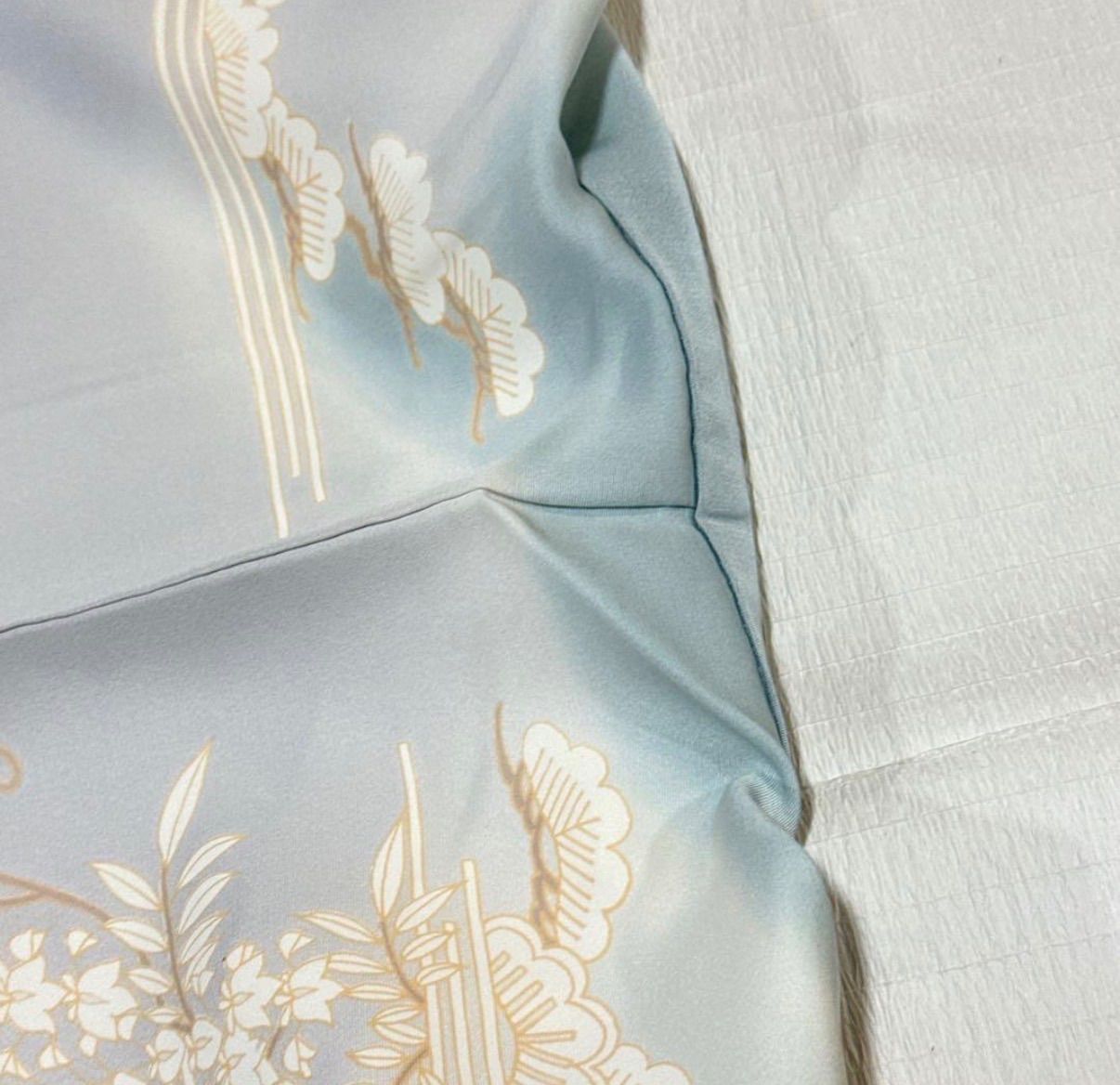 ❰6305❱ フルセット　色留袖 金駒刺繍 ベージュ　袋帯　帯締め　正絹　着物 6305❱ フルセット 色留袖 金駒刺繍 ベージュ 袋帯 帯締め 正絹 着物