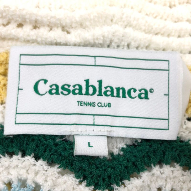 中古品】CASABLANCA カサブランカ WAVE TEXTURE SHIRT CASABLANCA24SP