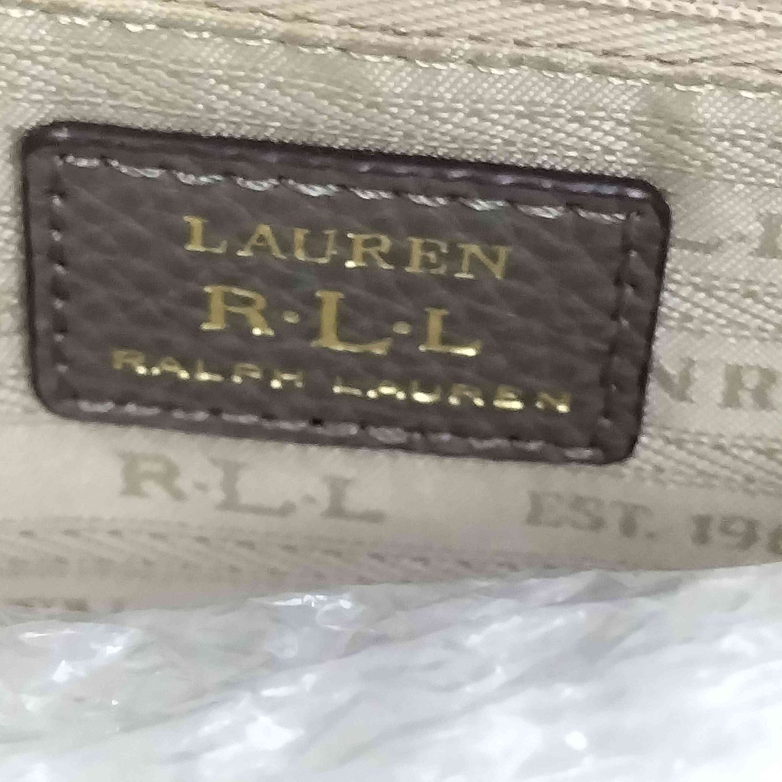 ローレンラルフローレン LAUREN RALPH LAUREN IILRLロゴ レザー