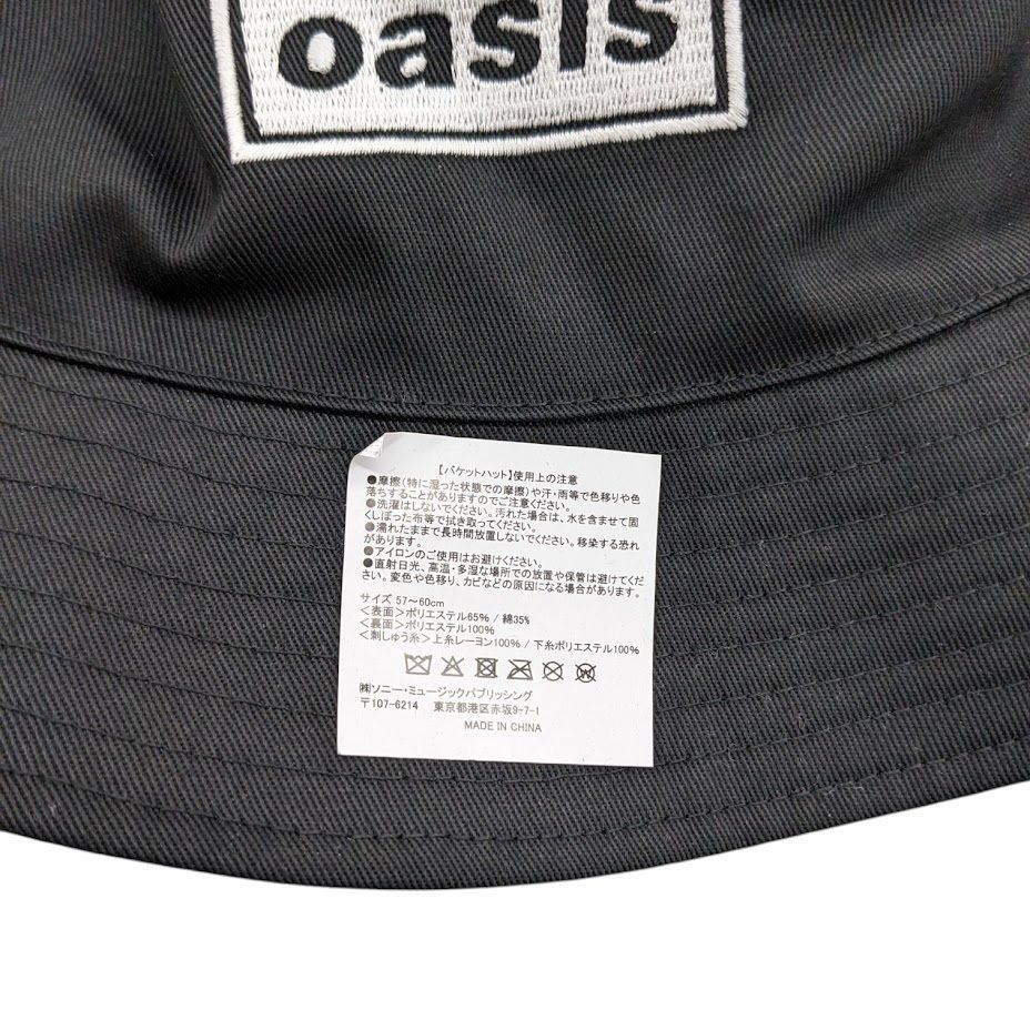 未使用品 oasis オアシス LIVE 25 リバーシブル ツアーバケットハット