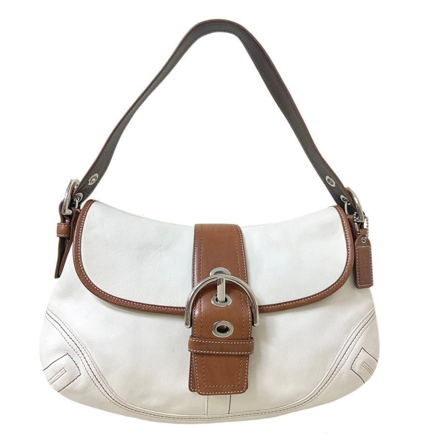 COACH コーチ バッグ ソーホー バイカラー レザー ワンショルダー