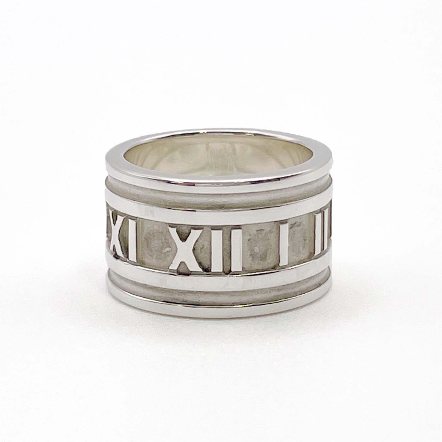 Tiffany&Co. ティファニー 9号 アトラス ワイド リング SV925 新品仕上