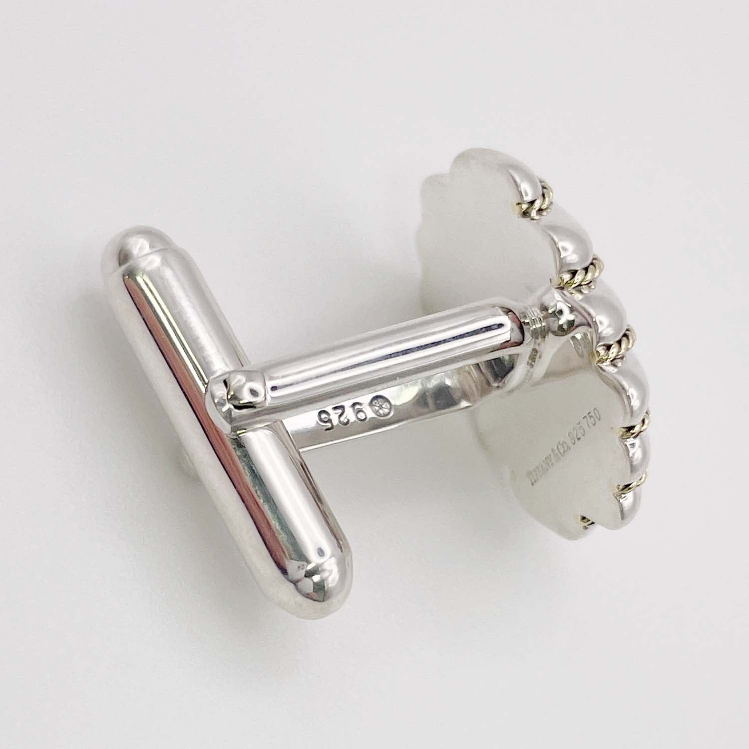 Tiffany ティファニー カフス 750×925 メンズ コンビ YG×SV Tiffany ティファニー カフス 750×925 メンズ コンビ YG×SV