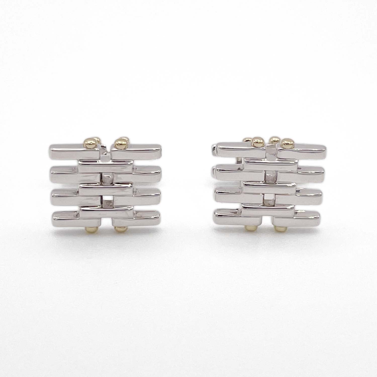 Tiffany&Co. ティファニー ゲート カフリンクス カフスボタン コンビ