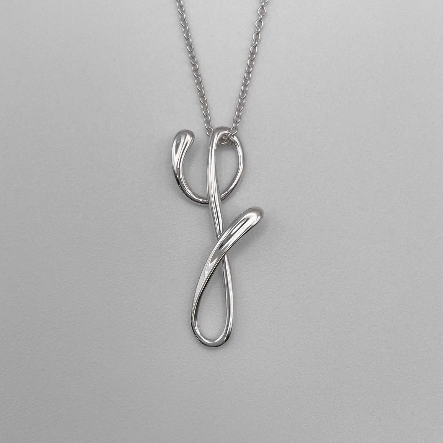 Tiffany&Co. ティファニー レターY イニシャル ネックレス SV925 新品