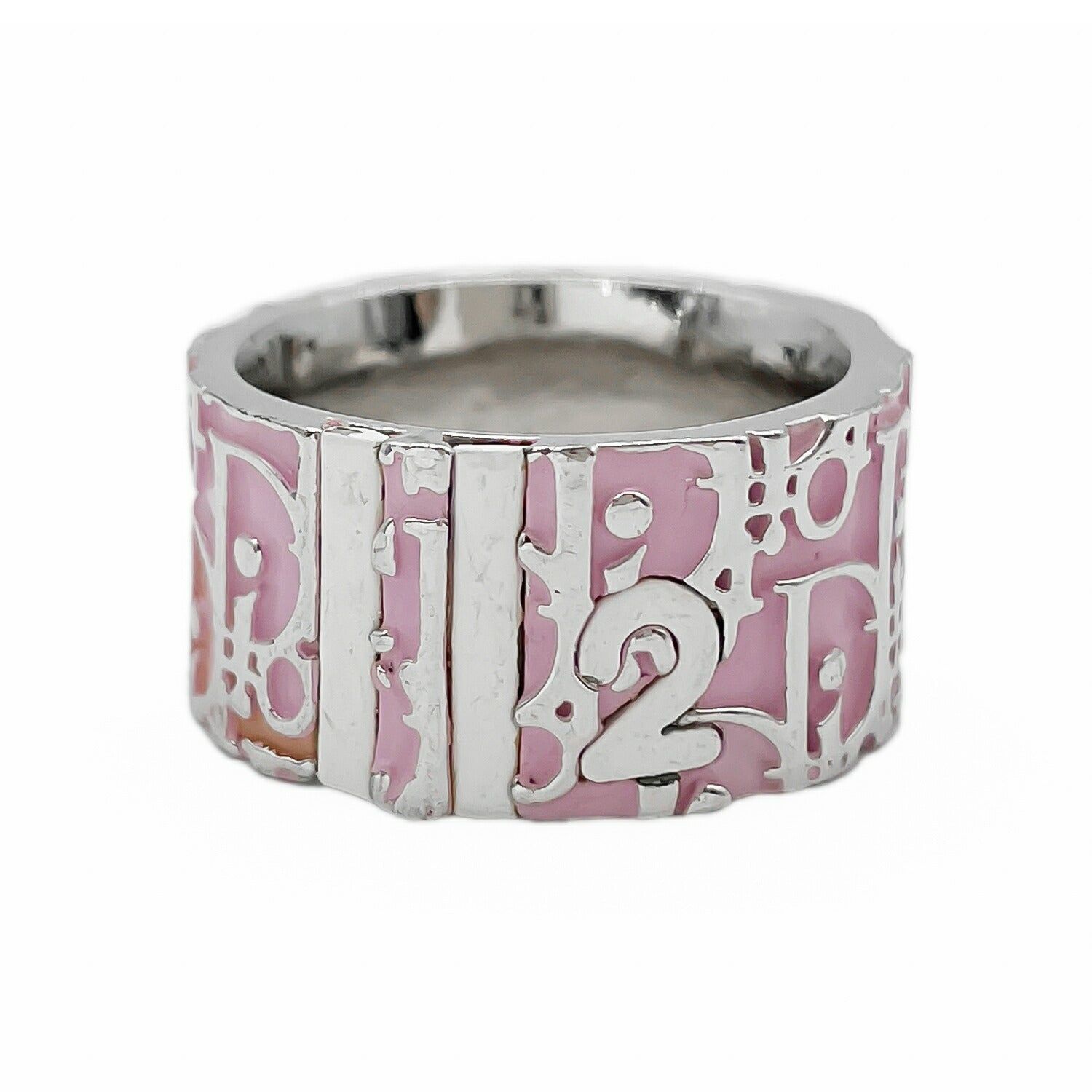 Dior ディオール 12号 リング ロゴ トロッター オブリーク ナンバー2