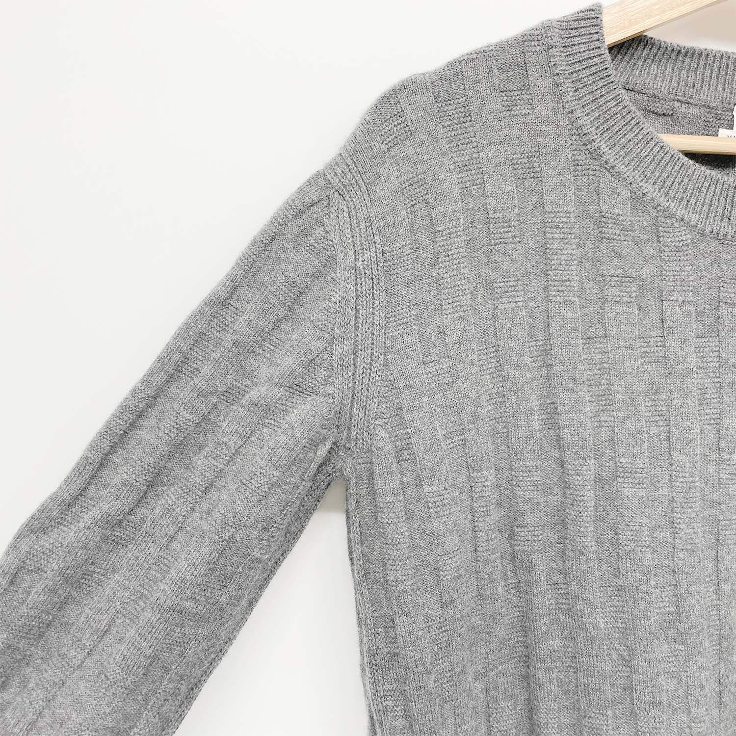 HERMES エルメス　グレー 半袖ワンピース サイズ38 HERMES（エルメス）ワンピース 黒 サイズ:38(S位) レディース