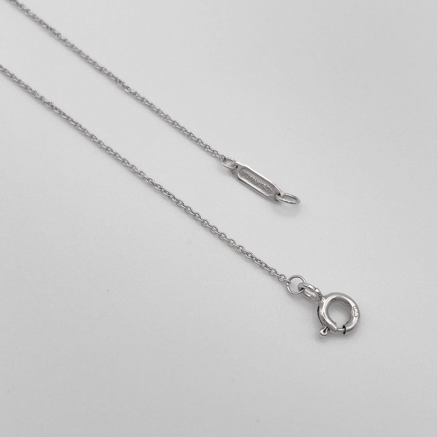 Tiffany&Co. ティファニー ネックレス 1837 ラウンド ミニロック 1P