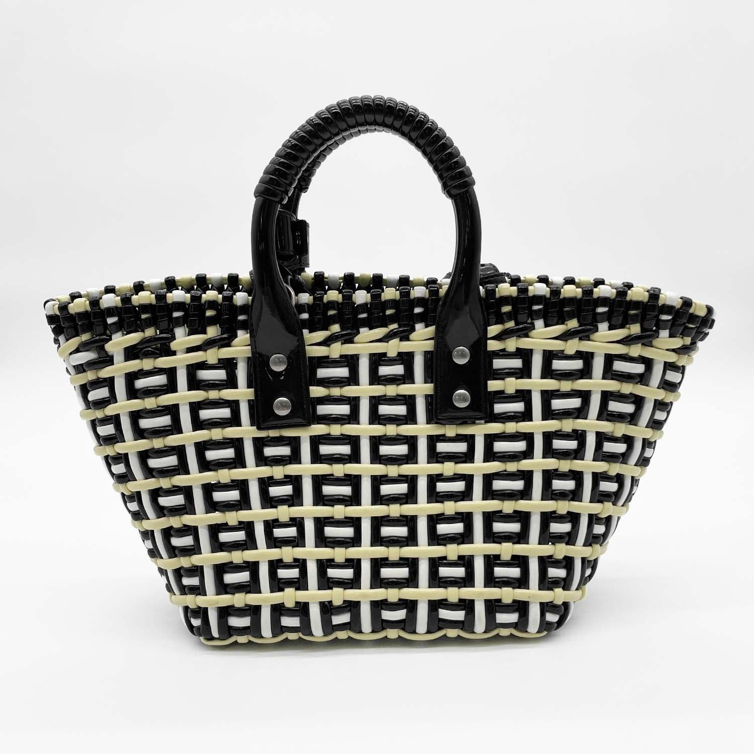 【極美品】 バレンシアガ ビストロ バスケット かごバッグ ショルダーバッグ BALENCIAGA バレンシアガ ビストロバスケットバッグXS 2WAY ハンド