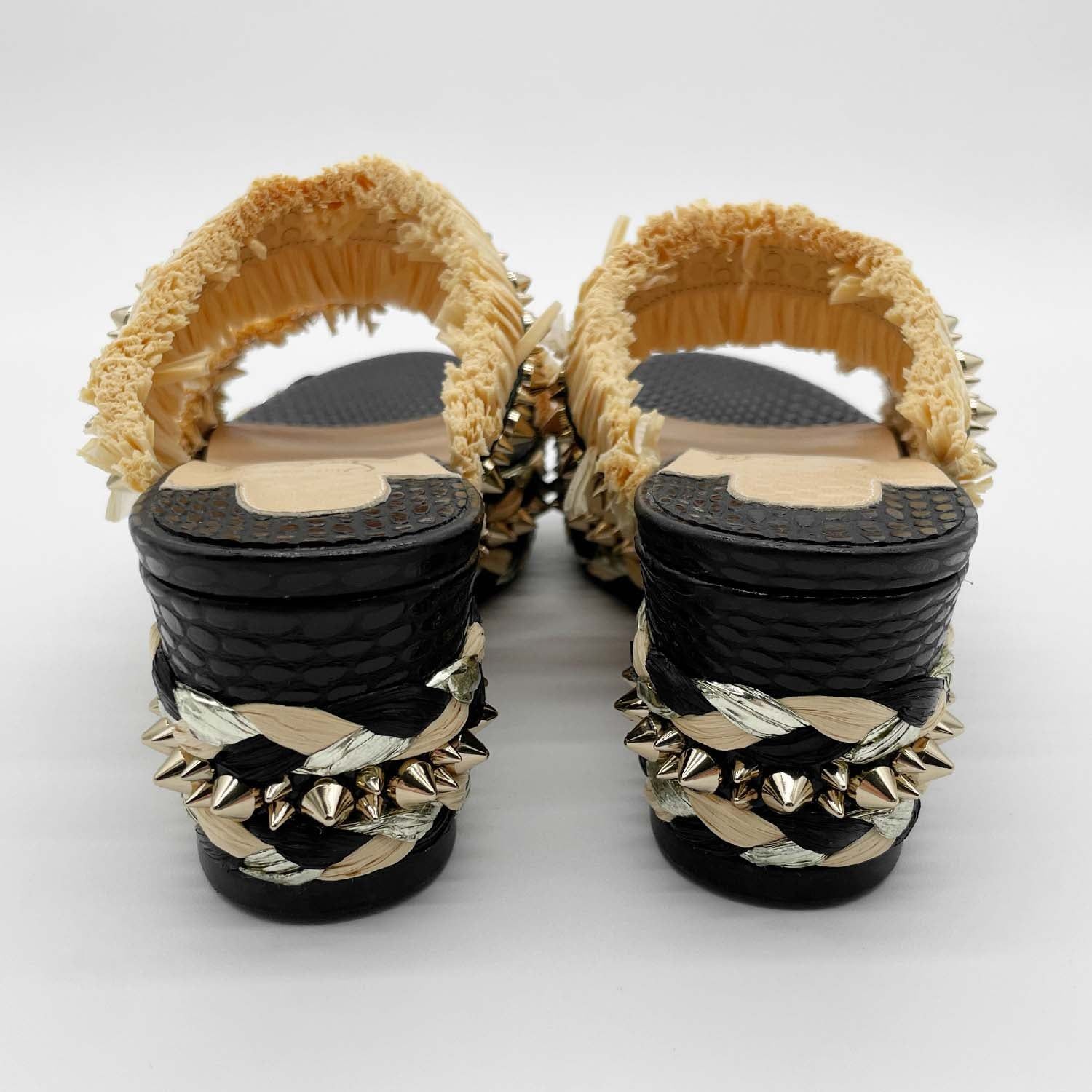 Christian Louboutin クリスチャンルブタン 37 サンダル VOLTINOUDOU