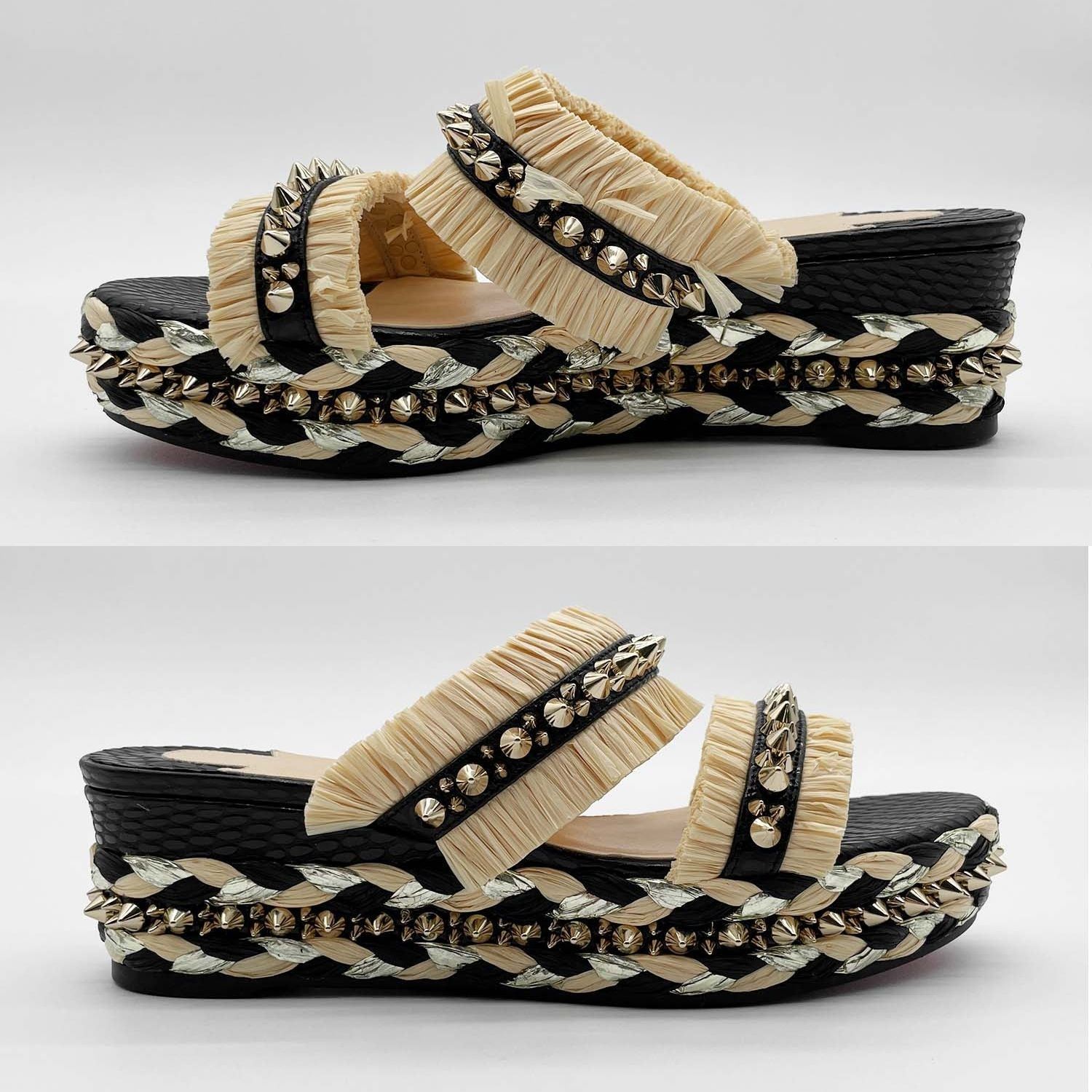 クリスチャンルブタン    37,5  サンダル Christian Louboutin クリスチャンルブタン 37 サンダル VOLTINOUDOU