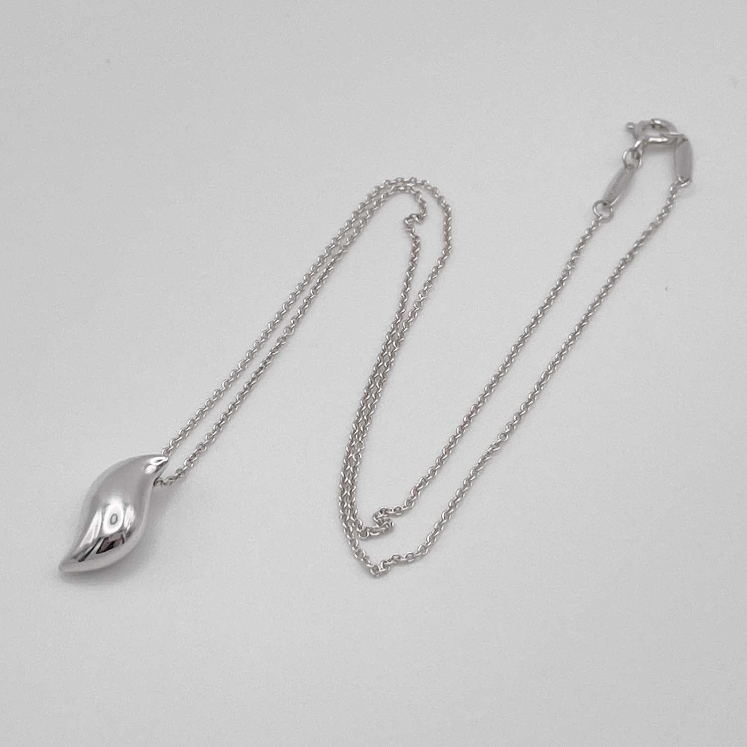 ティファニー エルサ・ペレッティ リーフ ペンダント TIFFANY&Co. TIFFANY&Co. ティファニー ネックレス リーフ エルサペレッティ