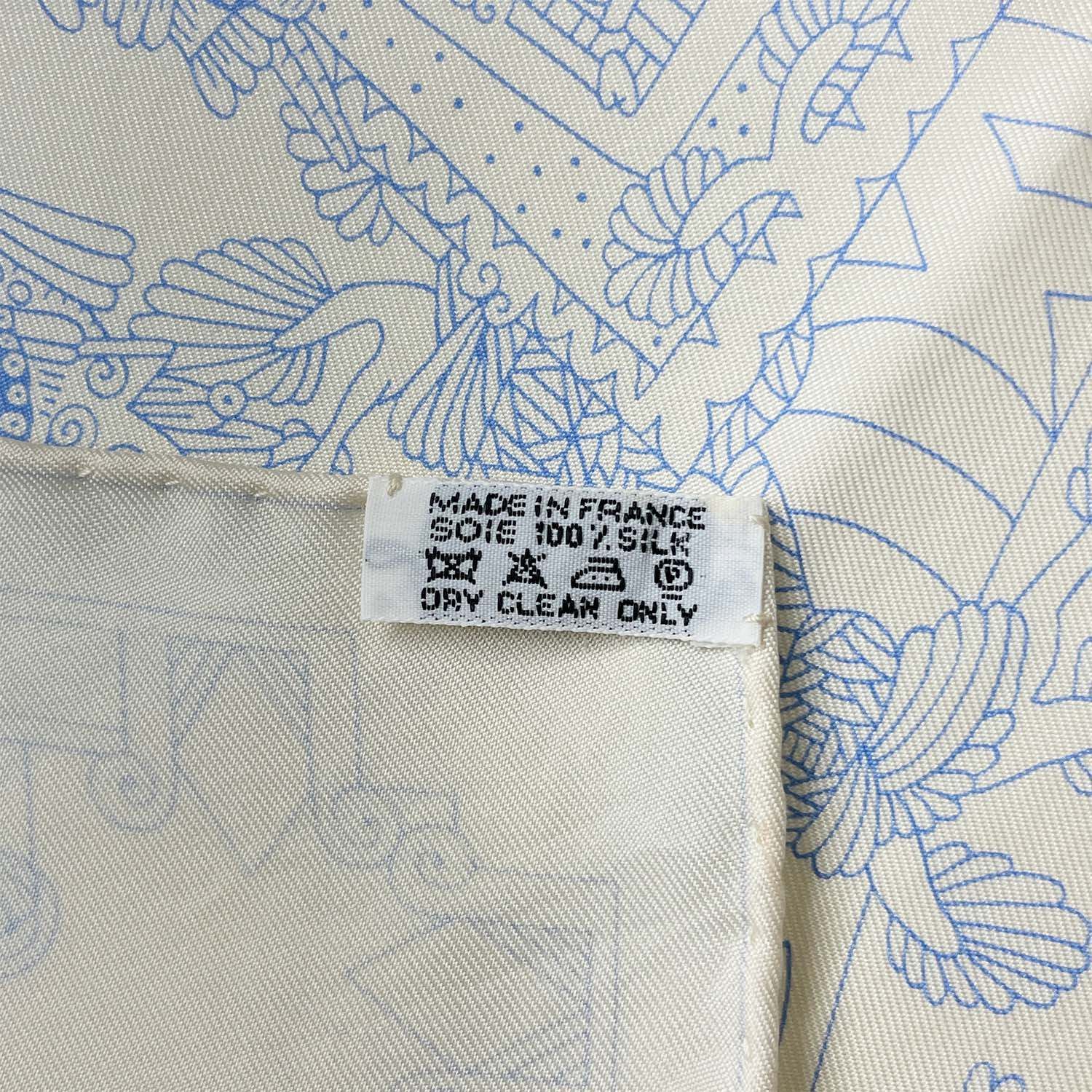 HERMES エルメス カレ90 ASTRES et SOLEILS 天体と太陽 スカーフ