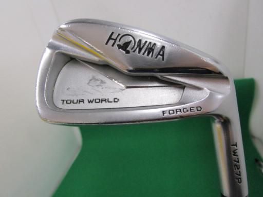 【】 本間ゴルフ TOUR WORLD TW727P FORGED 8S アイアンセット IR VIZARD I55 (フレックスS) メンズ 男性用 右利き 右用 Cランク ゴルフクラブ