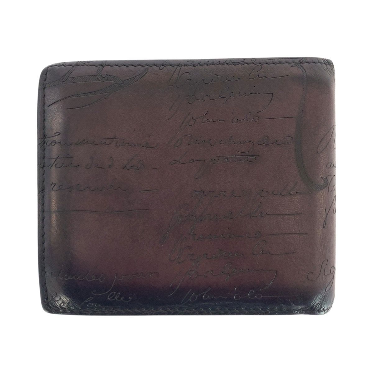 Berluti ベルルッティ カリグラフィ スクリット ブラウン レザー