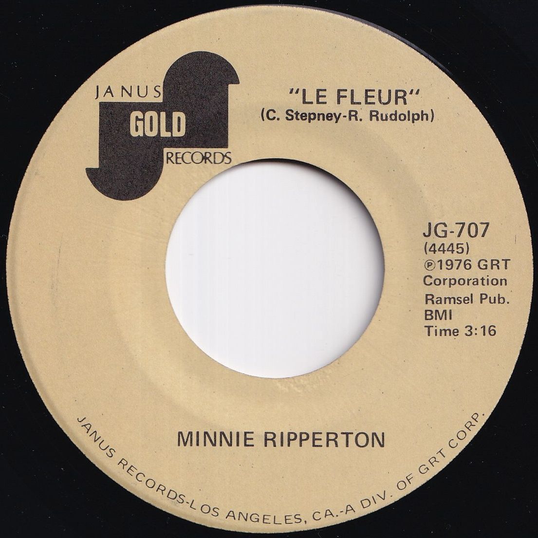 Petula Clark / Minnie Ripperton Downtown / Les Fleur Janus US JG