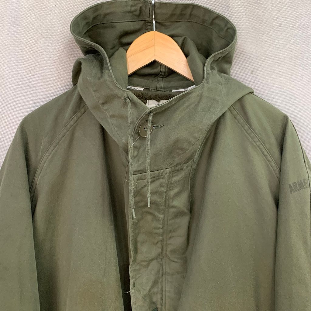 80sビンテージ【フランス軍・M-64ミリタリーパーカー】ライナー付 80sビンテージ【フランス軍・M-64ミリタリーパーカー】ライナー付