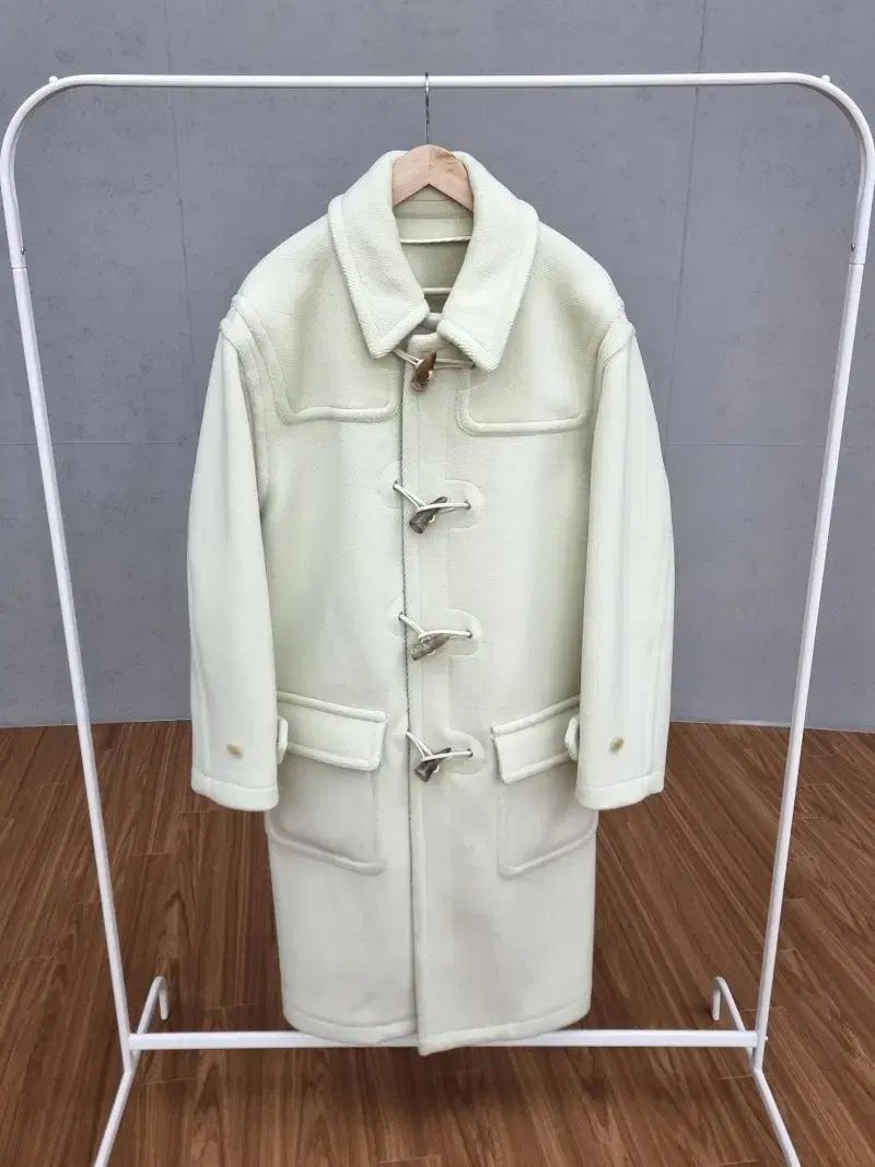 名作) AURALEE ウール ヘリンボーン ファイル ダッフル コート 出品